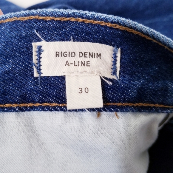 🌸Madewell‎ Rigid A Line Skirt size 30 - Picture 4 of 9